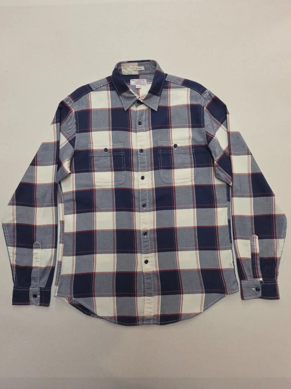 J. Crew Wallace & Barnes Flannel Button Down Classic M